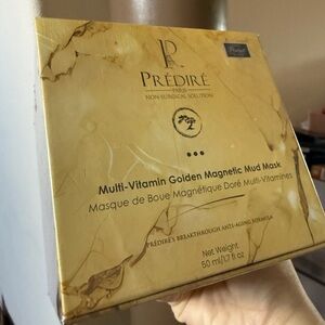 Predire Paris Multi-vitamin Golden Magnetic Mud Mask NIB Sealed  RETAIL $950